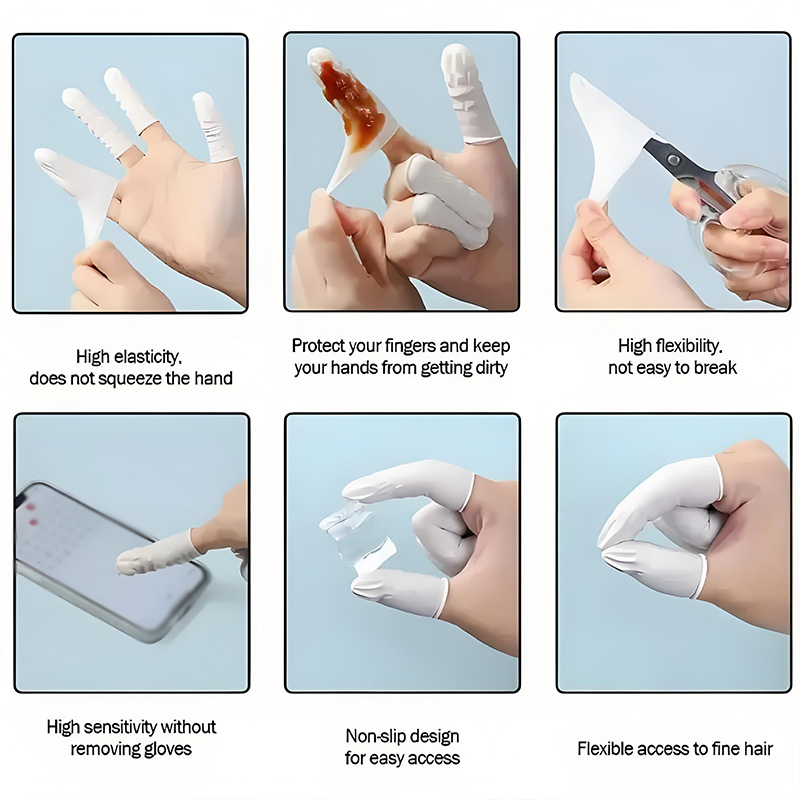 200PCS Multi-color Disposable  - Latex Disposable Glove 评论和价格