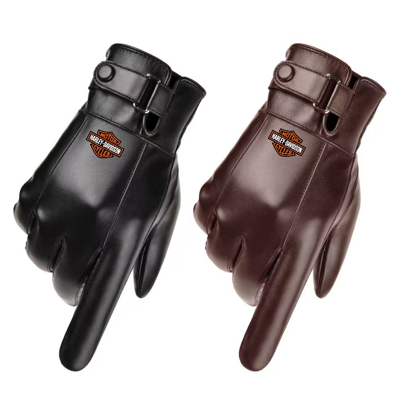 For Harley Davidson PAN Motorc - Leather Driving Glove 评论和价格